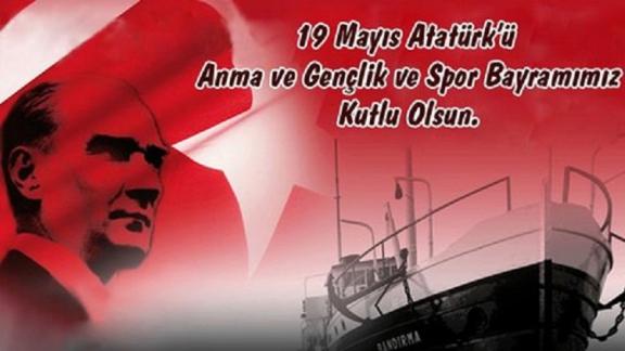 İlçemizde 19 Mayıs Atatürkü Anma Gençlik ve Spor Bayramının 97. Yılı Kutlandı