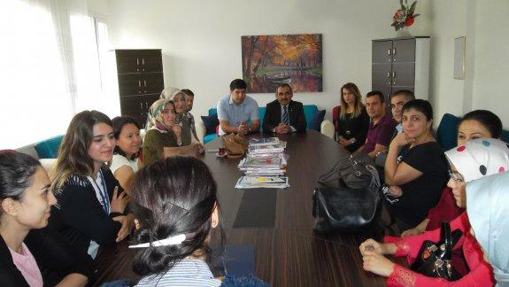 İlçe Millî Eğitim Müdürümüz Ali SERT, Mehmetli İlk ve Ortaokulunu  Ziyaret Etti