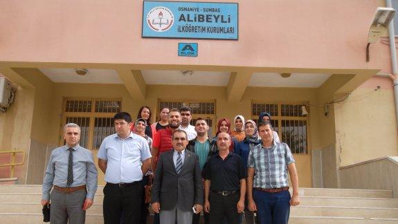 İlçe Millî Eğitim Müdürümüz Ali SERT, Alibeyli İlk ve Ortaokulunu Ziyaret Etti